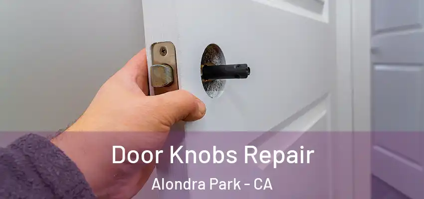Door Knobs Repair Alondra Park - CA